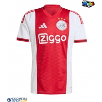 Moški Nogometni dresi Ajax Oscar Gloukh #10 Domači 2025-26 Kratek Rokav